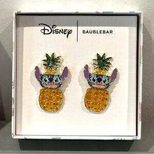 BaubleBar Disney Stitch Pineapple Earrings